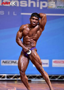 Indian Bodybuilder Dinesh Kamble