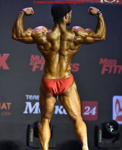 Karan Jit Singh Back Pose