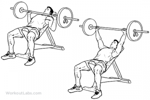 Incline Barbell Bench Press