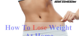 5 Steps to lose weight at home