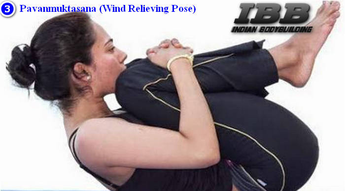 Benefits of wind relieving pose - Fitness Fit