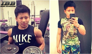 Choon Tan Working out