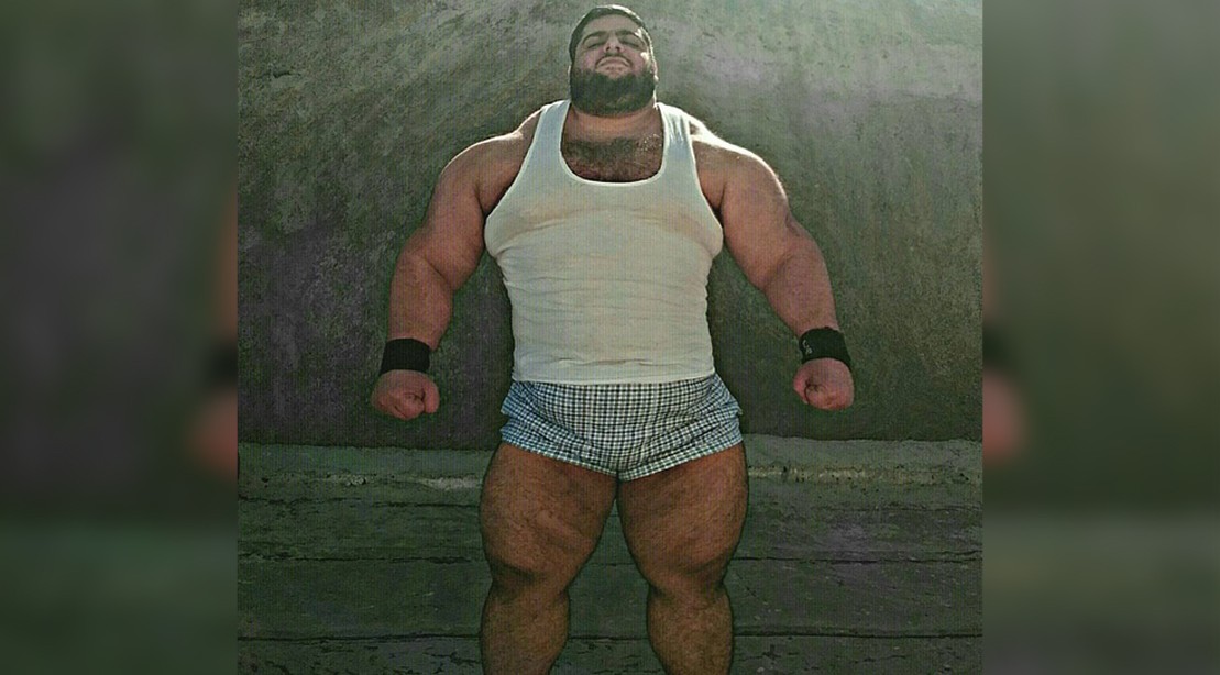 Iranian Hulk Sajad Gharibi