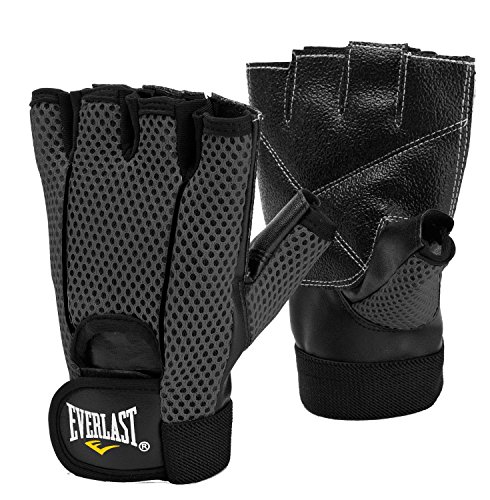 Everlast-Ross-Weight-Lifting-Fitness-Gloves-Black
