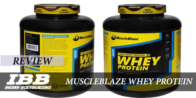 MusceBlaze Whey Protein Revew