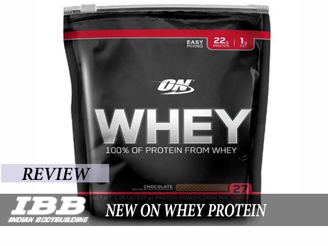 New Optimum Nutrition Whey Protein