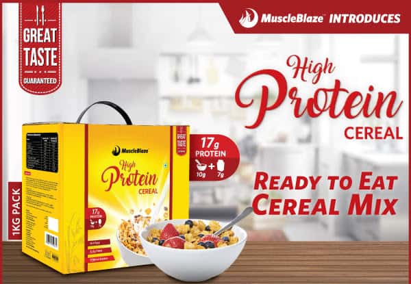 MuscleBlaze HighProtein Cereal Reviews