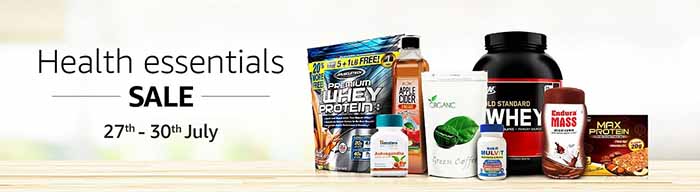 Amazon Health Sale July 2017