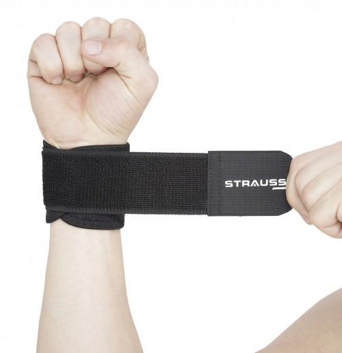 Strauss Wrist Support, Free Size (Black)