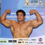 Suhas Khamkar at Mr World 2014