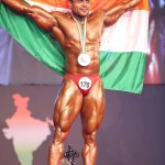 Anil Gochhikar with Indian Flag