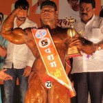 Hari Prasad with winning trophy