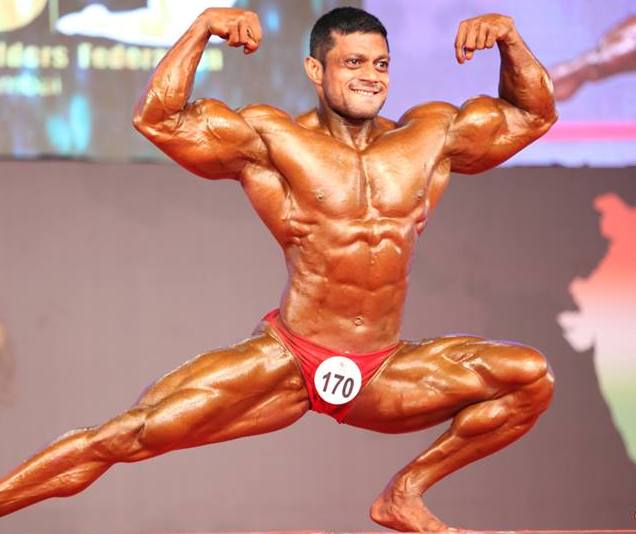 Indian Bodybuilder Anil Gochhikar