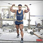 Vipin Peter Double Biceps