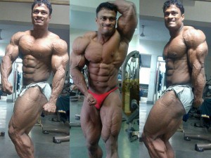 Vipin Peter Posing in Gym