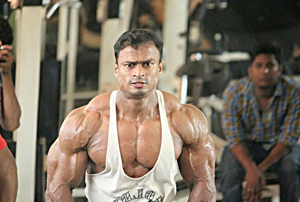 Vipin Peter in Gym
