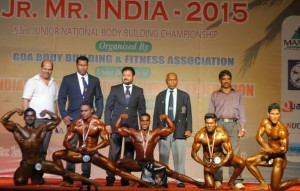 Mr India Junior 2015 Posing