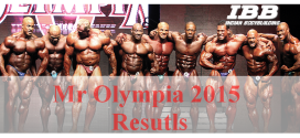 Mr Olympia 2015 Results