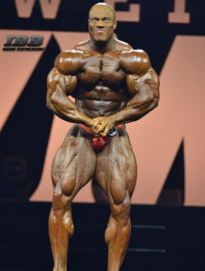 Phil Heath Mr Olympia 2015 Pre Judging Chest