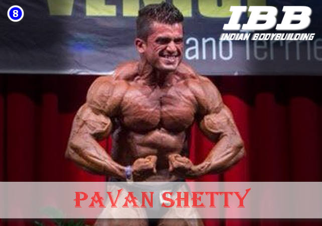 No 8 Pavan Shetty