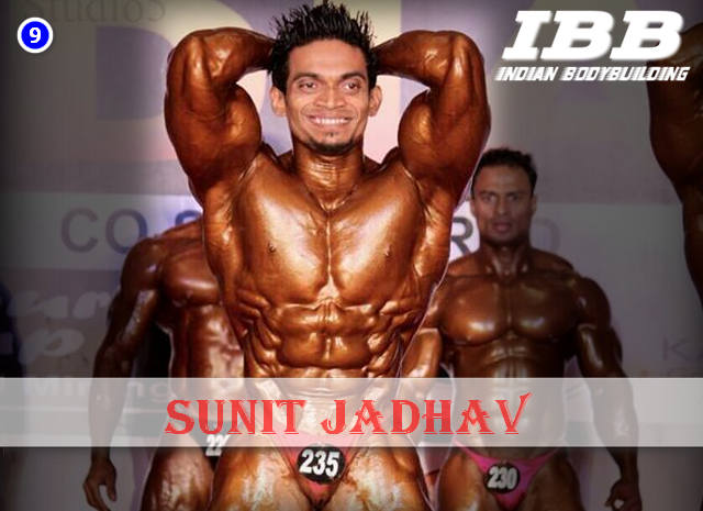 No 9 Sunit Jadhav