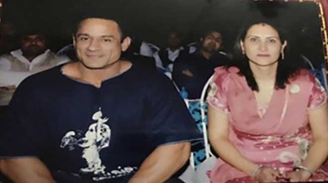 Mukesh Singh and Wife