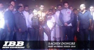 Sachin Dongre IBBFF Mumbai Shree 2016