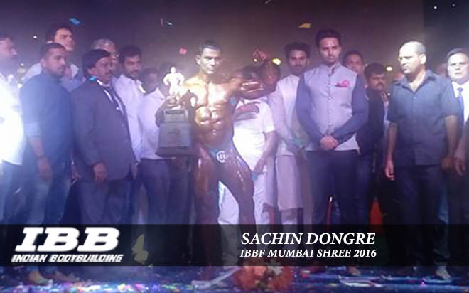 Sachin Dongre IBBFF Mumbai Shree 2016