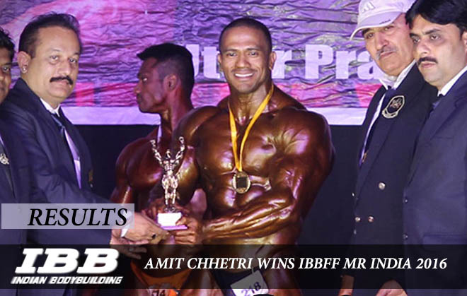 Amit Chhetri Mr India 2016