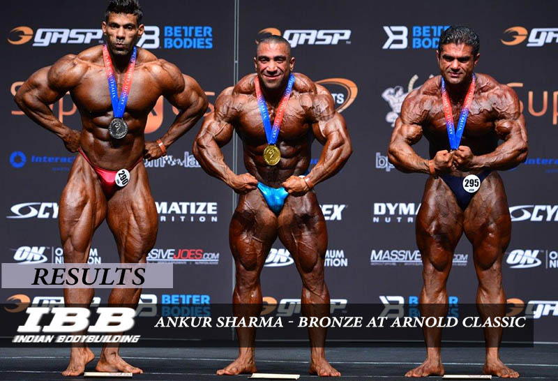 Ankur Sharma at Arnold Classic 2016