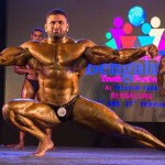 Bodybuilders at Mr Bangalore 2016