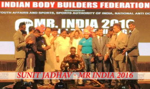Sunit Jadhav - Mr India 2016