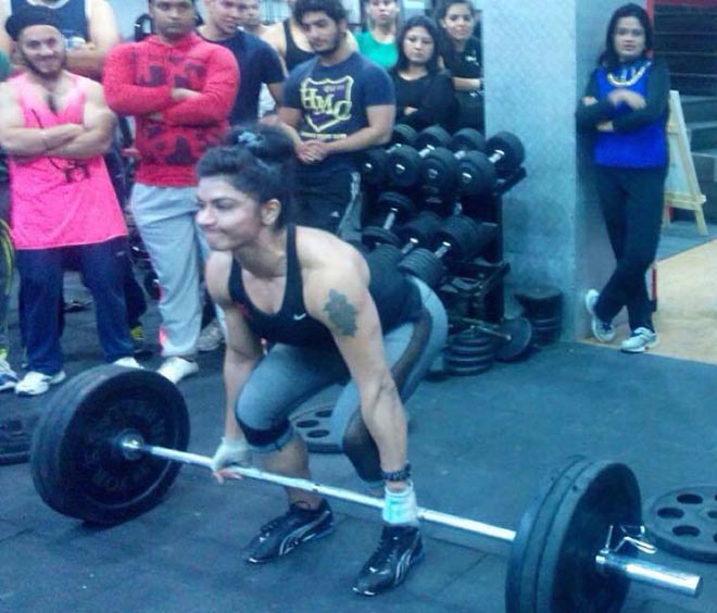 Yashmeen Manak at her Gym