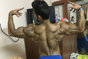 Manoj Patil Back Pose