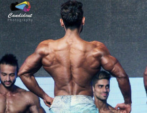 Manoj Patil Back Pose at Mr India