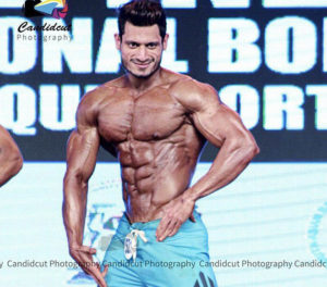 Manoj Patil Posing at Mr India 2016