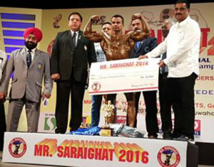 Mr Saraighat 2016 Winner No 9