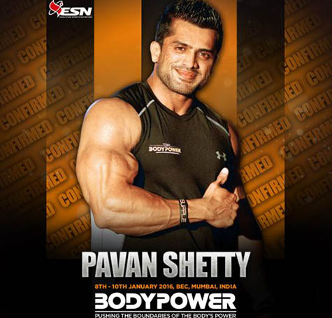 Pavan Shetty Team BodyPower Athlete