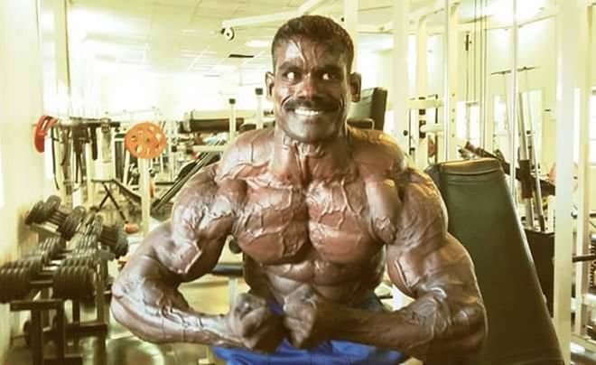 B Maheshwaran Posing