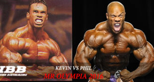 Kevin and Phil Heath Mr Olympia 2016