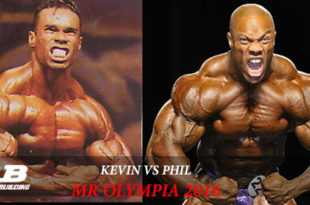 Kevin and Phil Heath Mr Olympia 2016