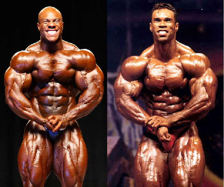 Phil Heath Vs Kevin Levrone Front Pose