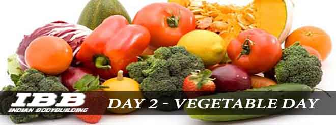 Day 2 Vegetable Day