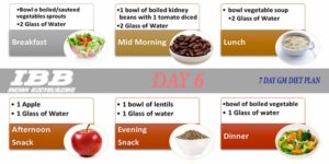 Day 6 Indian GM Diet Plan