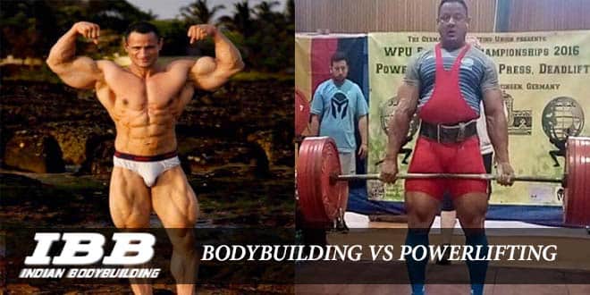 Difference Between Bodybuilding and PowerLifting