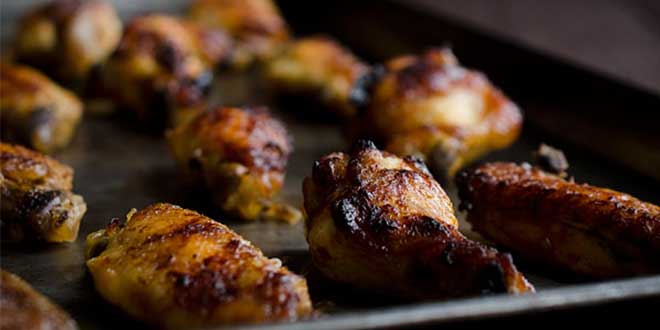 HOney and garlic Chicken-Wings