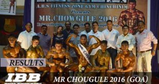 Mr Chougule 2016 in GOA