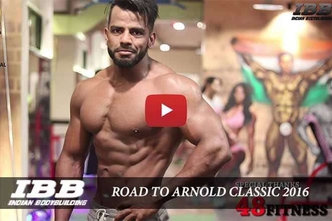 Road to Arnold Classic by Siddhant Jaiswal
