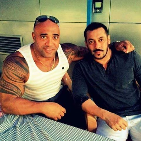 Dennis with Salman