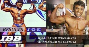 Iqbal Sayed Wins Silver at Anatuer Olympia